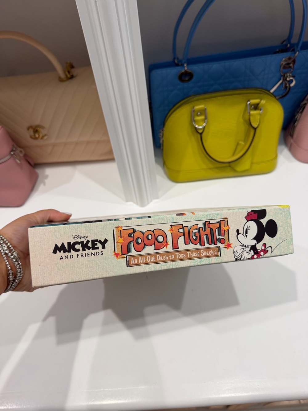 NEW Disney Mickey And Friends Food Fight Game - Picture 14 of 16